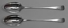 Fine Pair of Crested Georgian Stuffing Spoons by Thomas Chawner, 1774