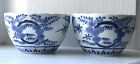 An Exquisite Pair of Blue and White Japanese Porcelain Cups, c.1730-80