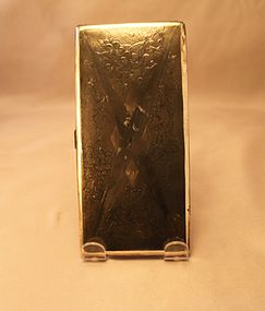 Vintage Sterling Silver Cigarette Case