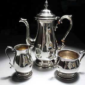 International Sterling Silver Tea/Coffee Set.