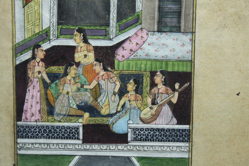 Indo/Persian Miniature Painting, Mogul Dynasty