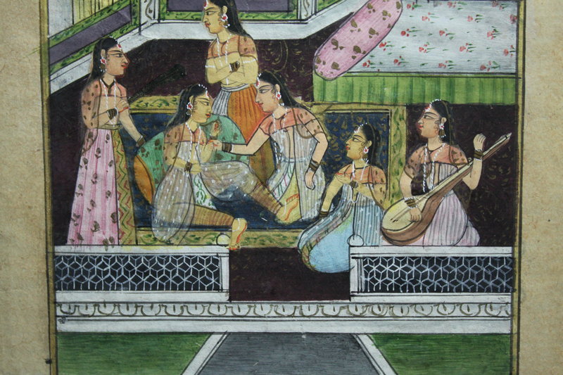 Indo/Persian Miniature Painting, Mogul Dynasty