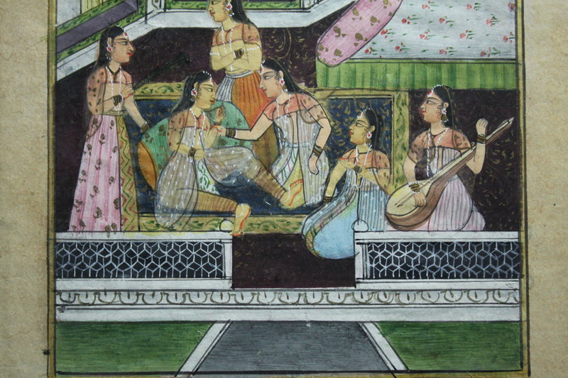 Indo/Persian Miniature Painting, Mogul Dynasty
