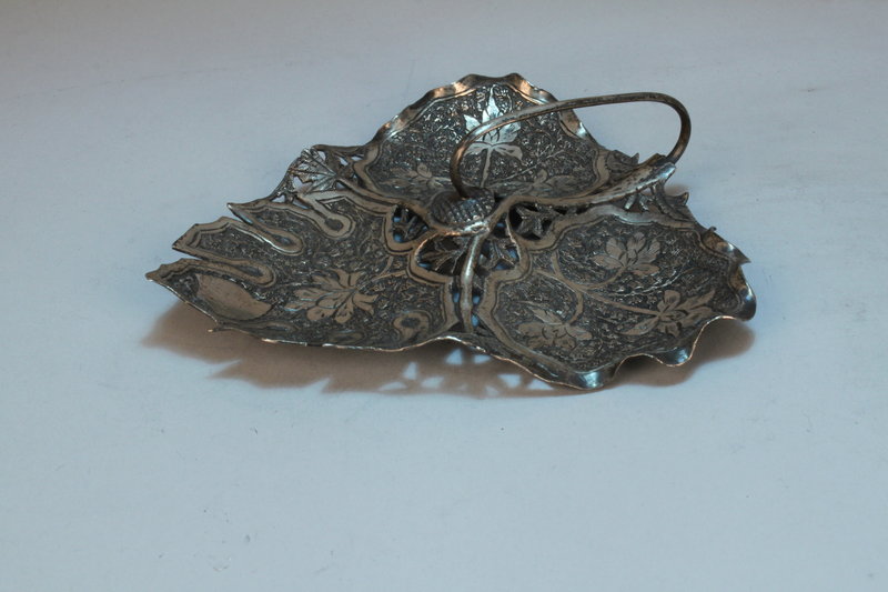 Attractive Sterling Silver Candy Dish.