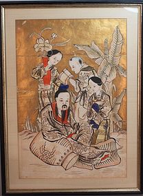 Marvelous Asian Painting, Mid 20th C.