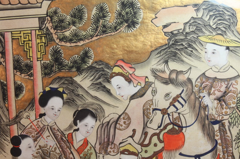 Marvelous Asian Painting, Mid 20th C.