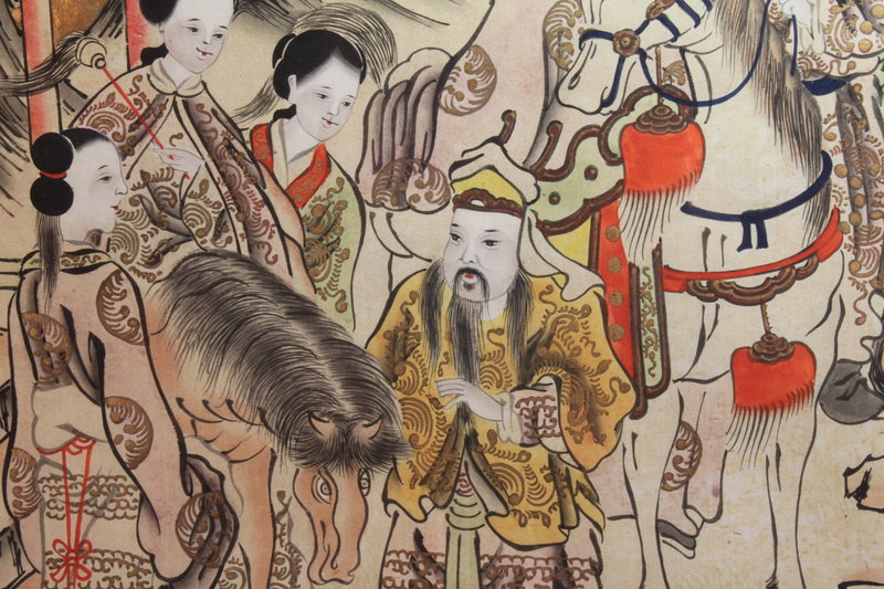Marvelous Asian Painting, Mid 20th C.