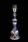 Antique Persian porcelain Hookah, 19th C.