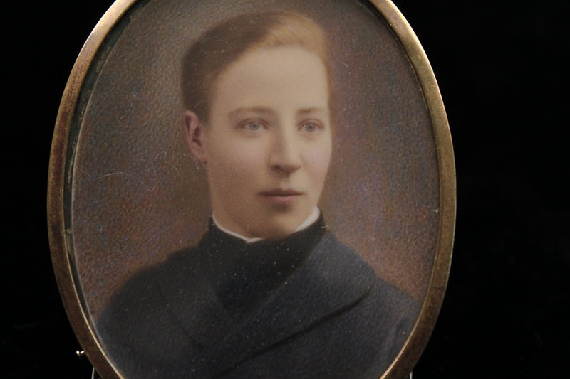 Anglo-American Miniature Portrait Painting, Ear 20th C.