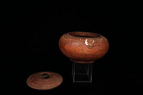 Wonderful Chinese Wooden Bowl.