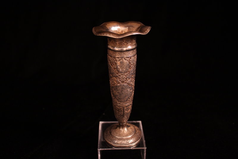 Superb Antique hand Crafted Persian Vase, 19th c.