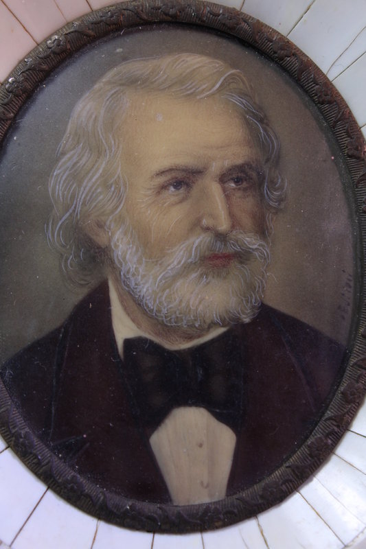 19th c Miniature Portrait Painting.