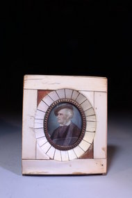 19c Miniature Portrait Paintings.