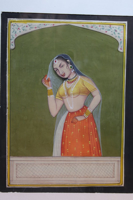 19th c. Indian Miniature Painting,