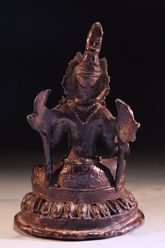 Antique Nepalese Bronze Figure of Buddha,