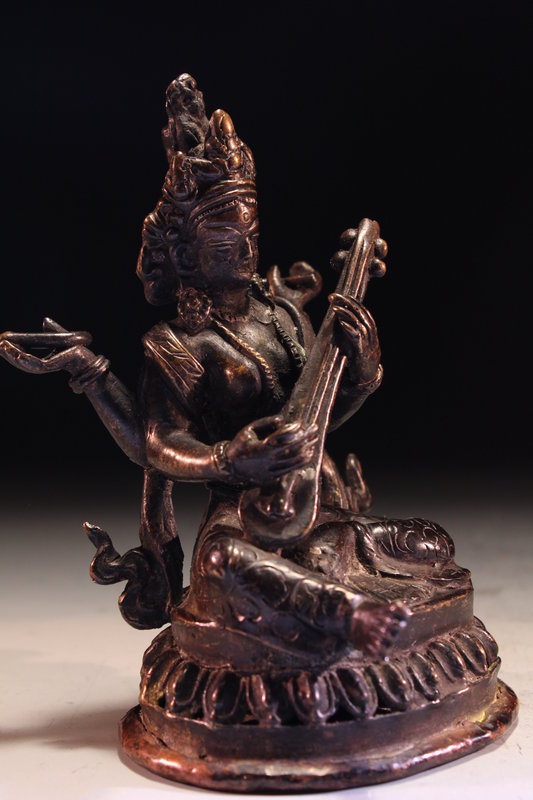 Antique Nepalese Bronze Figure of Buddha,