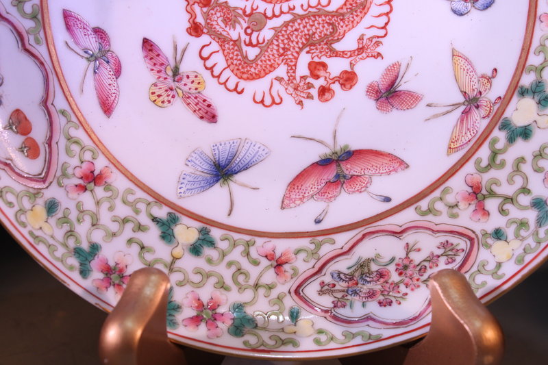 Wonderful Chinese Famille Rose Porcelain Bowl, E. 20th