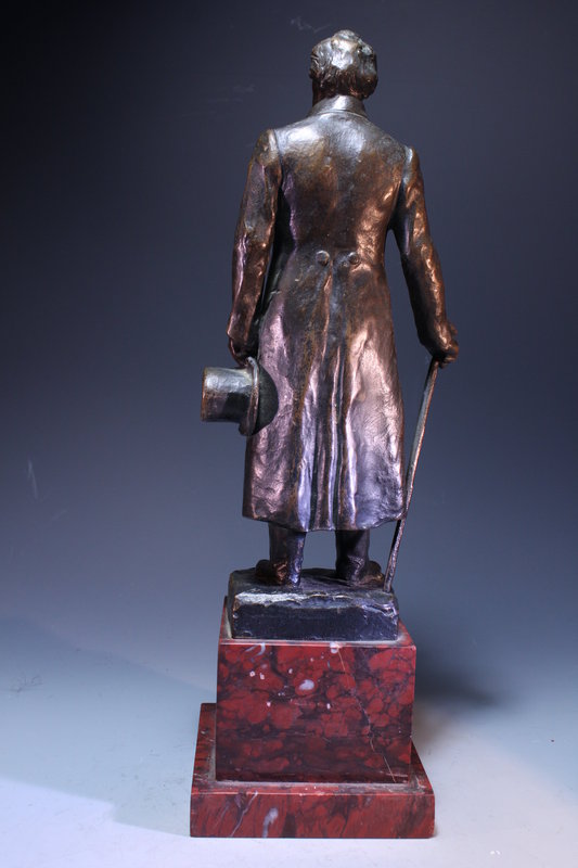 Bronze Figure of Goethe.