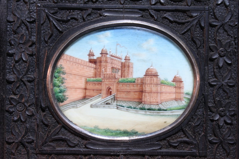 SUPERB MINIATURE PAINTINGS, RED FORT.