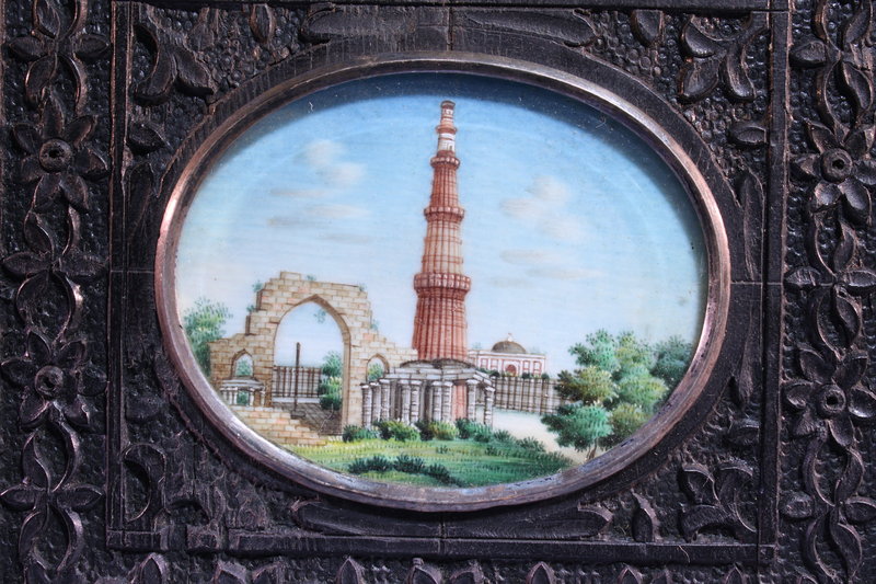 SUPERB MINIATURE PAINTINGS, QUTUB MINAR