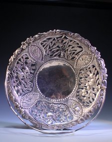 19th C. Chinese Silver Basket,