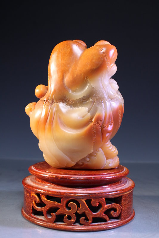 Large Chinese Carved Sealstone Item,