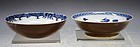Set of Chinese Antique Blue & White Bowls