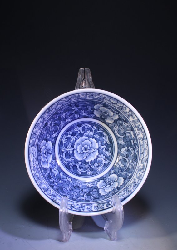 Chinese Blue-and-White Porcelain Bowl,