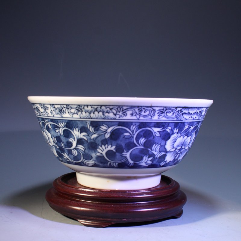 Chinese Blue-and-White Porcelain Bowl,