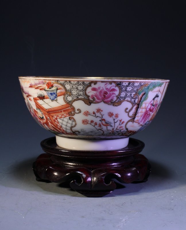 18th C.CHINESE EXPORT FAMILLE ROSE BOWL,