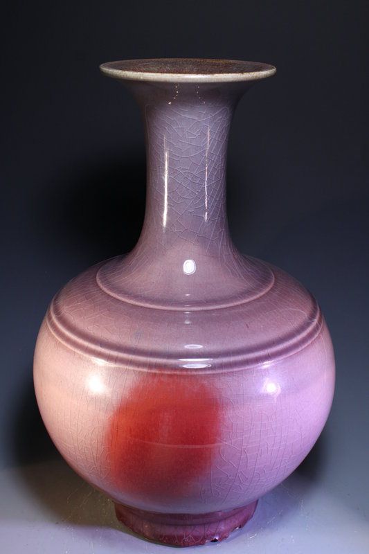19th C. Large Chinese Porcelain Vase,