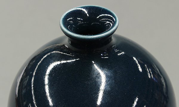 Chinese Blue Porcelain Meiping Vase,