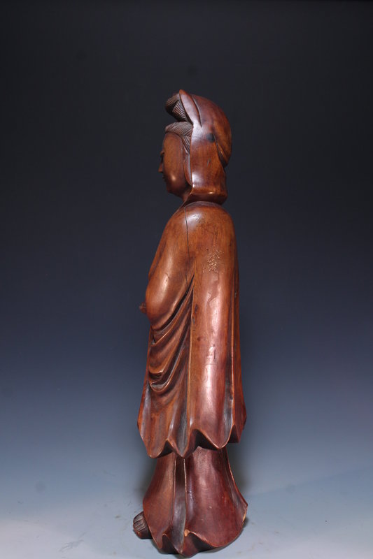 Chinese Wood Carving Figure,