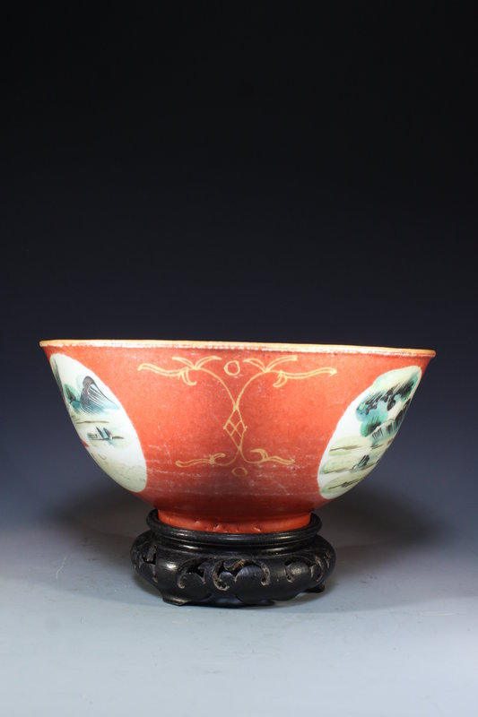 Antique Chinese Porcelain Bowl,