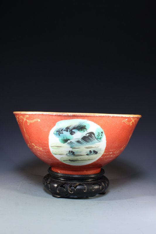 Antique Chinese Porcelain Bowl,