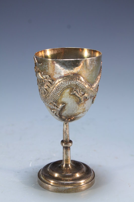 Fine Chinese Silver Goblet