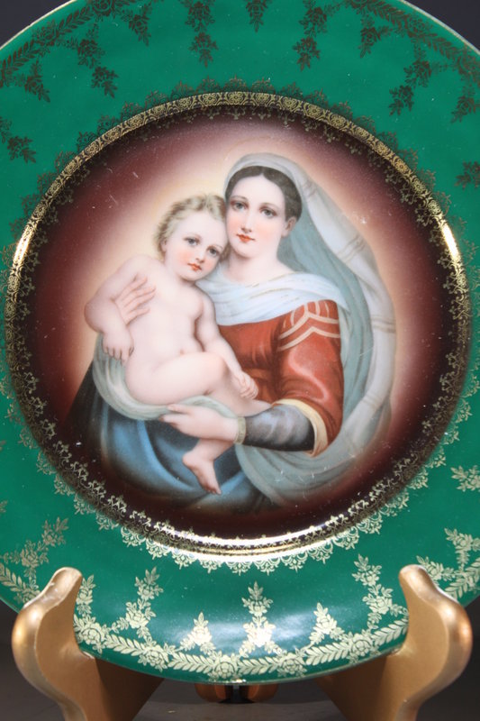 German Porcelain Plate