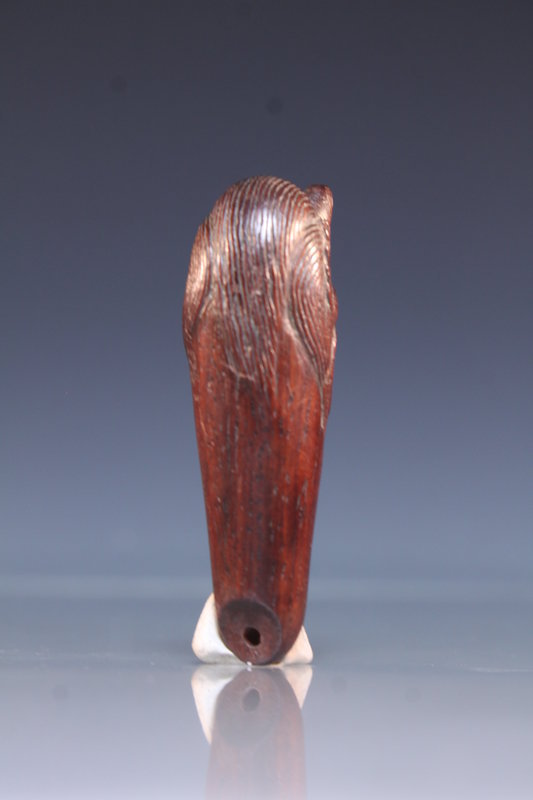 Antique Japanese Carved Wood Netsuke Figure