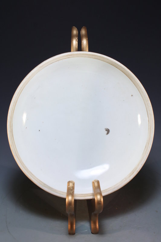 Superb Chinese Enameled Porcelain Lidded Bowl. 19th C.