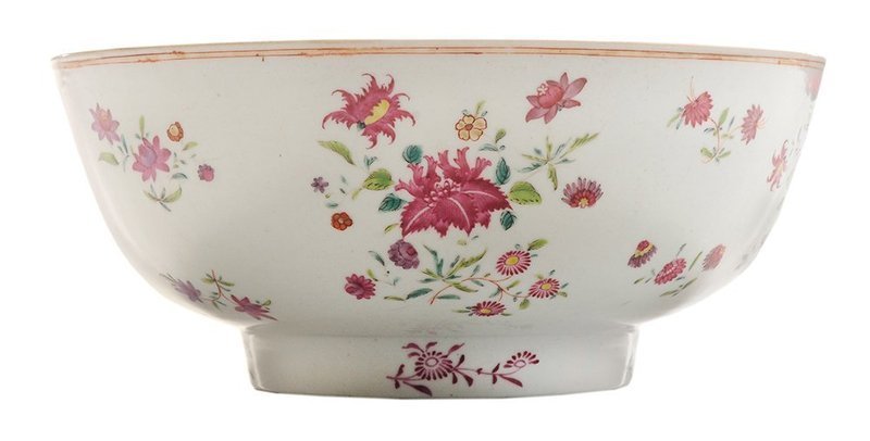 18th/19th C. Chinese Enameled Porcelain Bowl.
