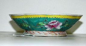 19th C. Chinese Enameled Porcelain Bowl.