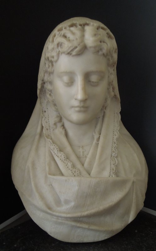 Superb 19TH c. Italian Marble Bust.