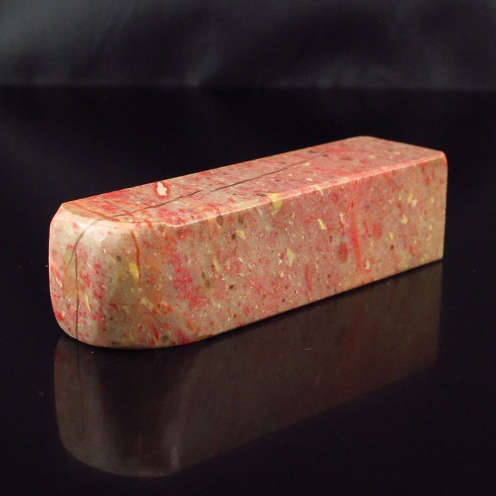 Chinese Natural Chicken Blood Seal Stone.