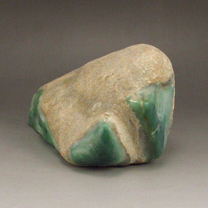 Chinese Natural Jadeite Boulder.