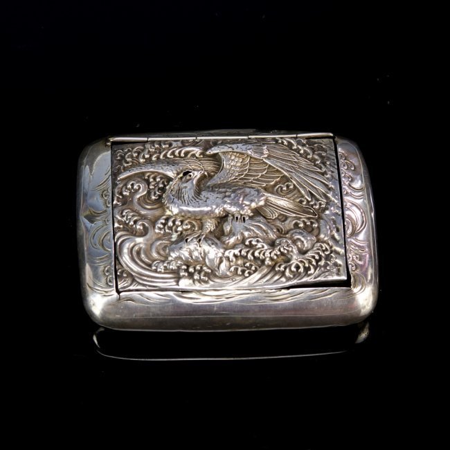 19th C. Chinese Silver Box.