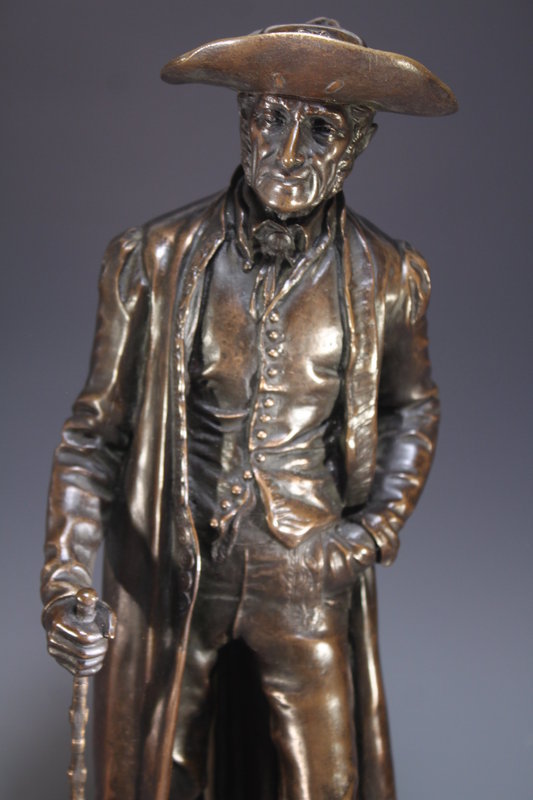 Victorian Bronze Figure.