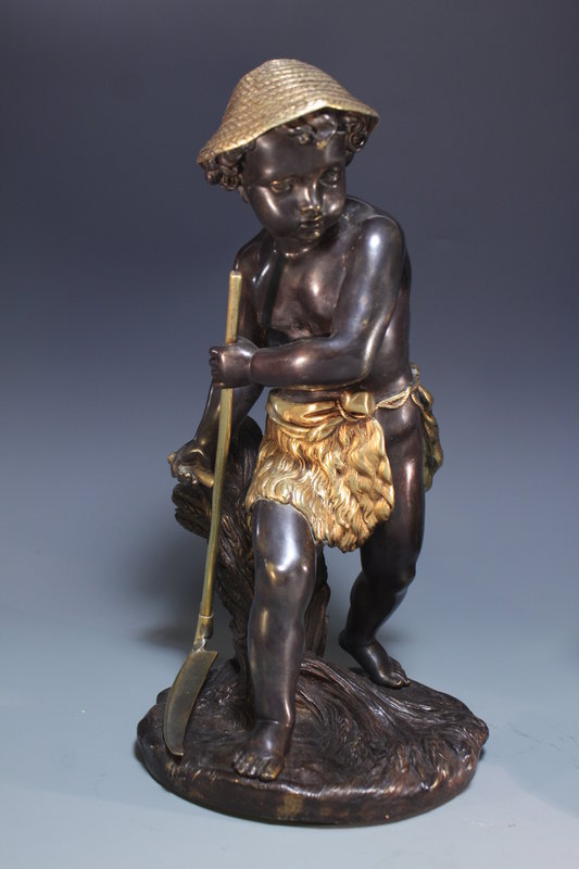 19th C. Bronze Statue Figures; Grouping, Eugene Laurent.