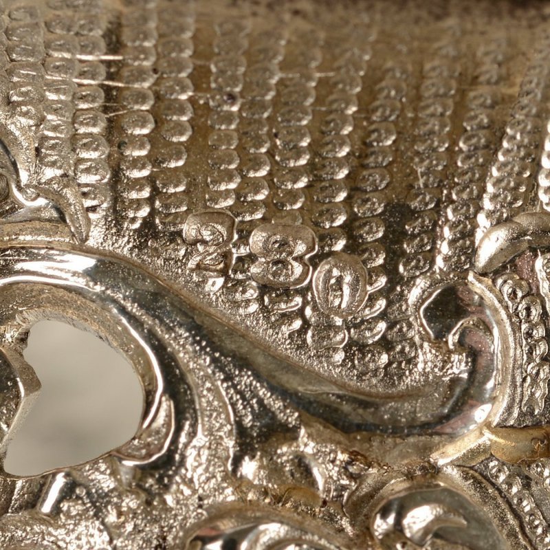 Continental .800 Silver and Etched Crystal Compote.