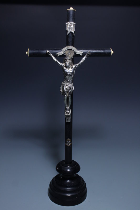 19th C. French Crucifix.