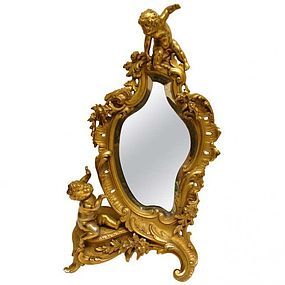 French Jewelers or Dressing Table Mirror.